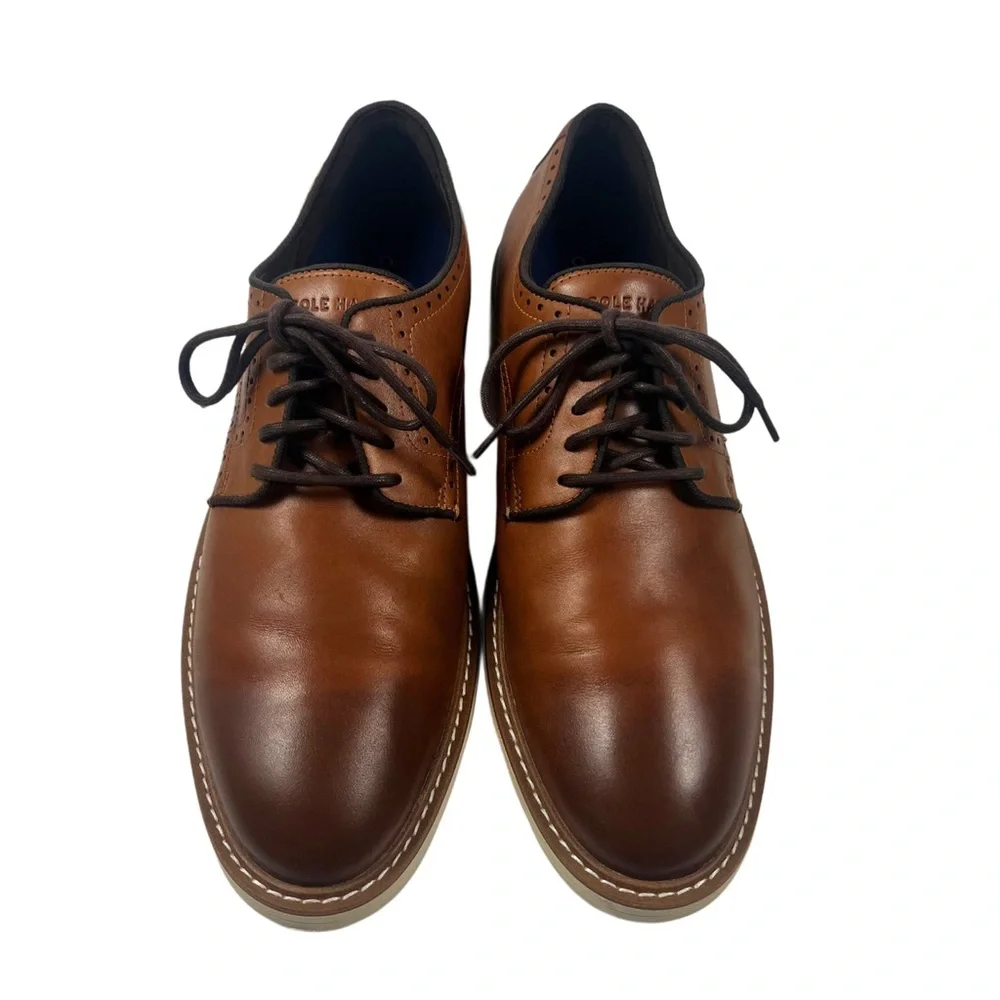 Cole Haan Lightweight Brown Leather Oxford Sz 11